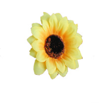 Simulation solar flower wholesale handmade silk cloth flower sunflower chrysanthemum DIY artificial flower accessories